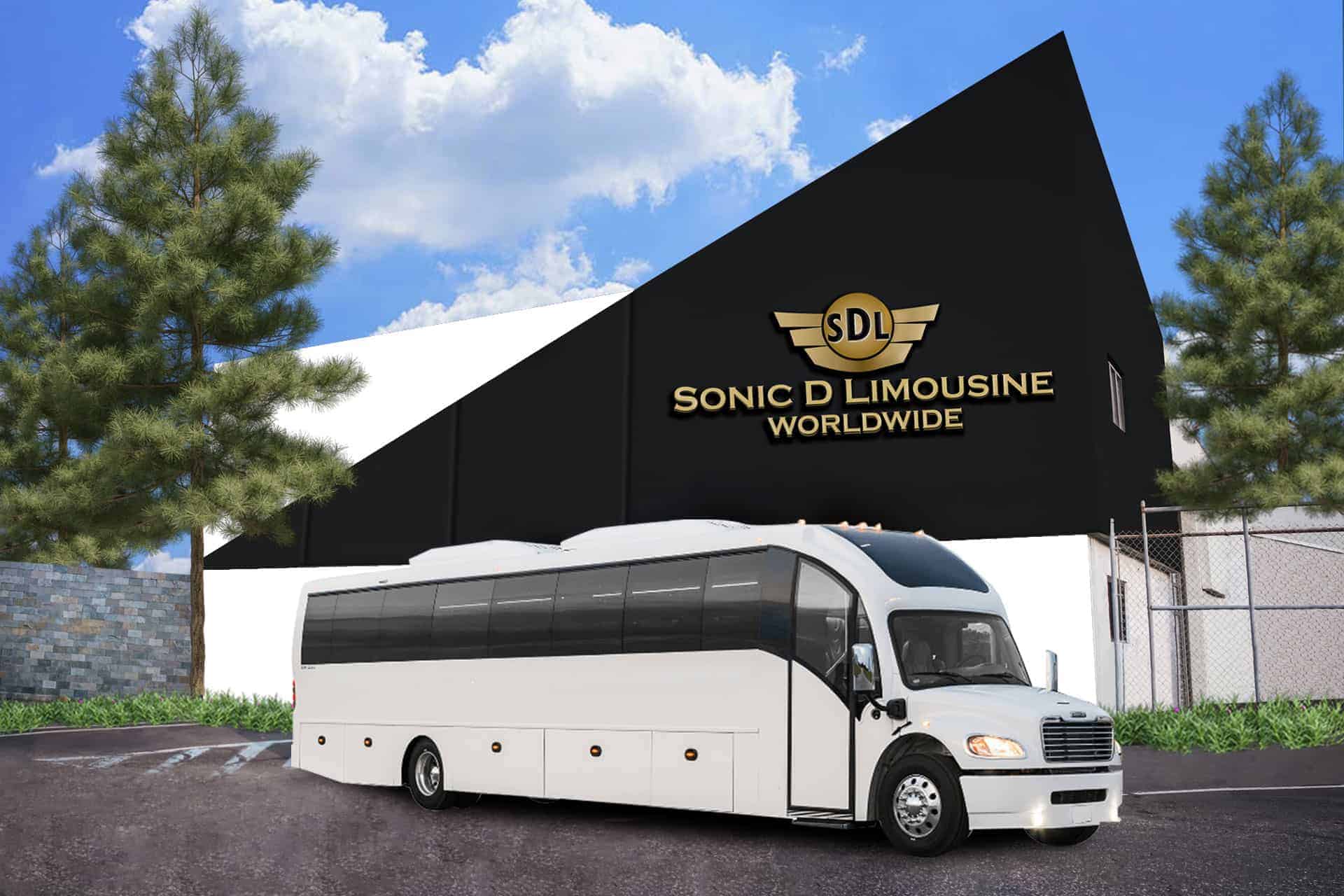 Mini Coach Shuttle Bus with BG